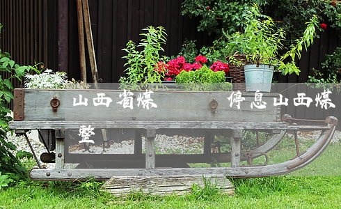 山西省煤礦掛賬停息(山西煤礦停業(yè)整頓)