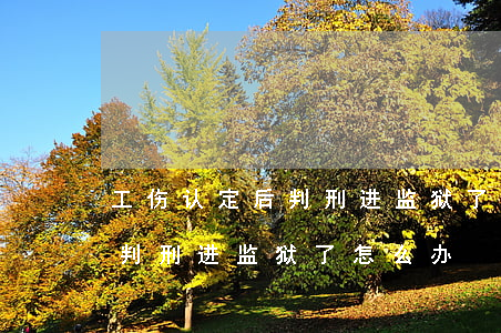 工伤认定后判刑进监狱了怎么办(工伤认定后判刑进监狱了怎么办)
