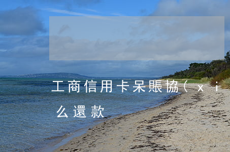 工商信用卡呆賬協(xié)商(工行呆賬怎么還款)