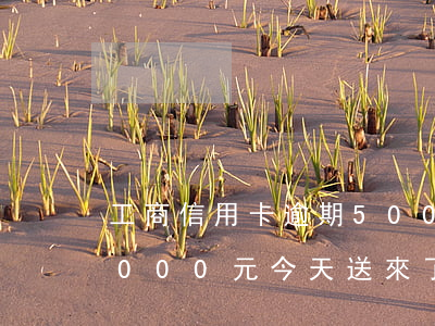 工商信用卡逾期5000 工商信用卡逾期5000元今天送來了逾期還款通知函