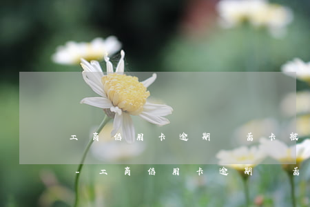 工商信用卡逾期儲蓄卡被鎖定了還能取錢嗎-工商信用卡逾期儲蓄卡被鎖定了還能取錢嗎