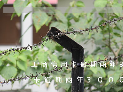 工商信用卡逾期兩年3000元-工商信用卡逾期兩年3000元