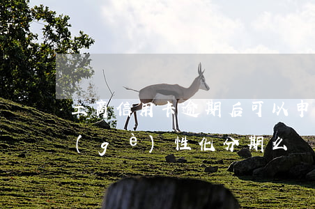 工商信用卡逾期后可以申請(qǐng)個(gè)性化分期么 沒(méi)逾期可以申請(qǐng)個(gè)性化分期還款協(xié)議