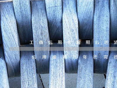 工商信用卡逾期后还清卡还能用吗(工商银行信用逾期几年还完还可以在用吗)