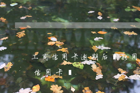 工商信用卡逾期后還能用嗎(有逾期還能辦理信用卡嗎)