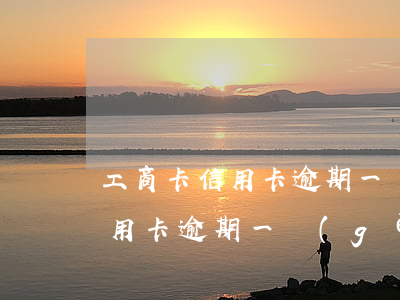 工商卡信用卡逾期一個(gè)月(工商卡信用卡逾期一個(gè)月)