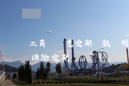 工商無惡意逾期還款證明(非惡意逾期證明能消除逾期嗎)