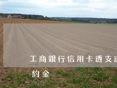 工商銀行信用卡透支違約金(工商銀行支出違約金)