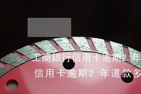 工商銀行信用卡逾期2年還款多少(工商銀行信用卡逾期2年還款多少合適)