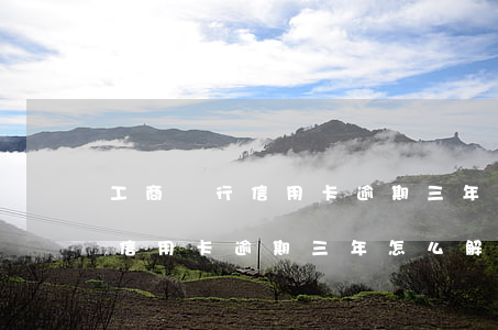 工商銀行信用卡逾期三年怎么解決(工商銀行信用卡逾期三年怎么解決的)
