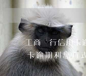工商銀行信用卡逾期利息方式(工商銀行信用卡逾期利息方式是什么)