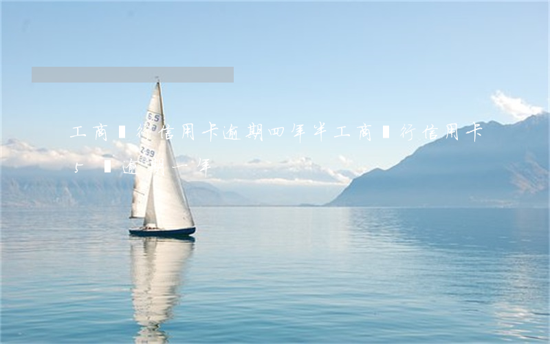 工商銀行信用卡逾期四年半(工商銀行信用卡5萬逾期一年)