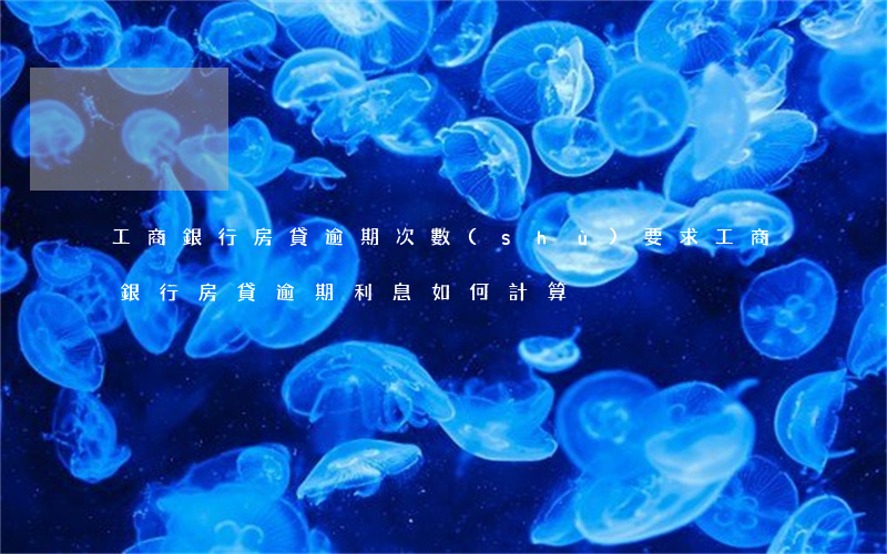 工商銀行房貸逾期次數(shù)要求(工商銀行房貸逾期利息如何計算)