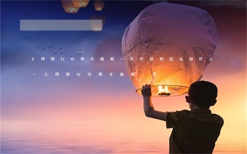 工商银行信用卡逾期一天还款利息高得吓人-工商银行信用卡 逾期一天