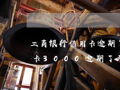 工商银行信用卡逾期了两个月了-工行信用卡3000逾期了两年