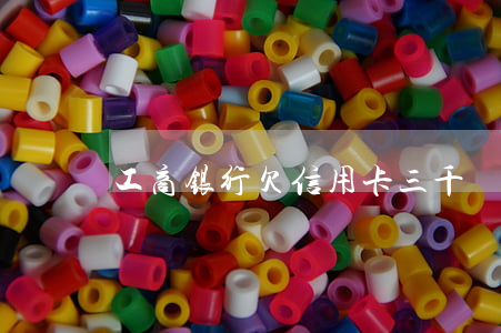 工商银行欠信用卡三千