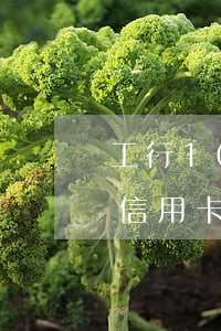 工行10萬(wàn)信用卡逾期3年（工行信用卡逾期30天）