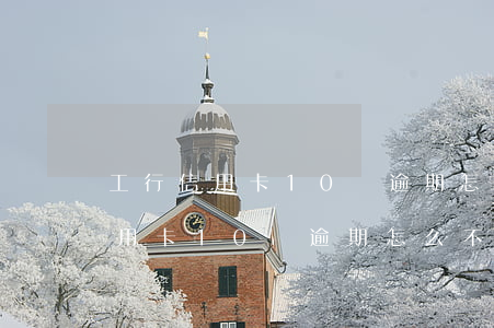 工行信用卡10萬逾期怎么不起訴-工行信用卡10萬逾期怎么不起訴呢