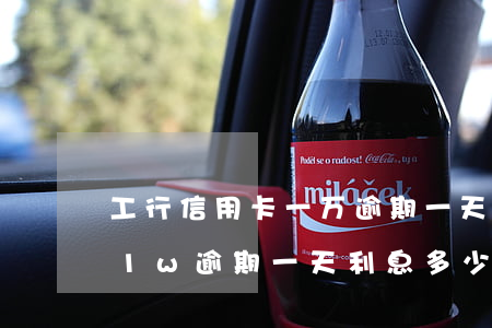 工行信用卡一万逾期一天多少利息-信用卡1w逾期一天利息多少