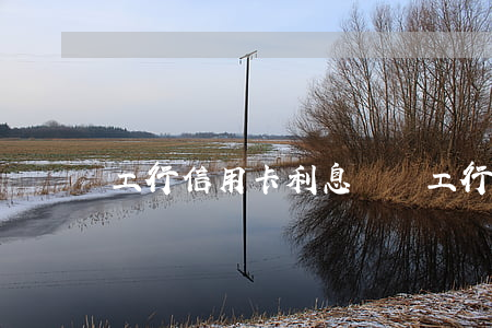工行信用卡利息萬幾(工行信用卡利息萬幾)