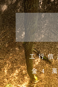 工行信用卡本金4萬逾期三年(工行信用卡本金4萬逾期三年)