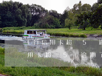 工行信用卡超過5萬逾期了怎么辦-工行信用卡超過5萬逾期了怎么辦理