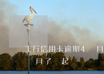 工行信用卡逾期4個月-工行信用卡逾期4個月了會起訴嗎