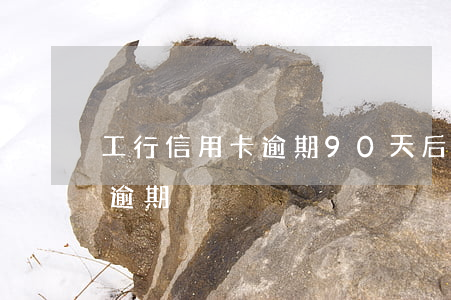 工行信用卡逾期90天后果(信用卡90天內逾期)