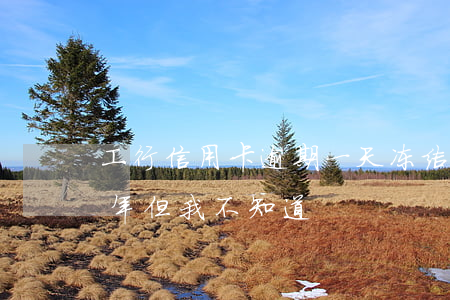 工行信用卡逾期一天冻结了(工行卡逾期十来年但我不知道)