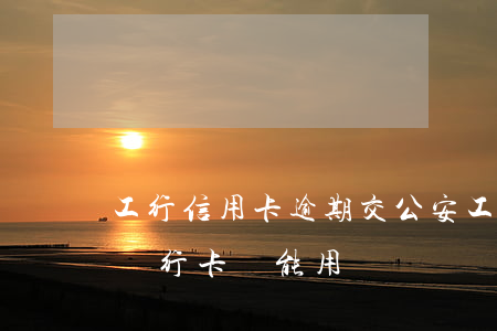 工行信用卡逾期交公安(工商信用卡逾期,工商銀行卡還能用嗎)