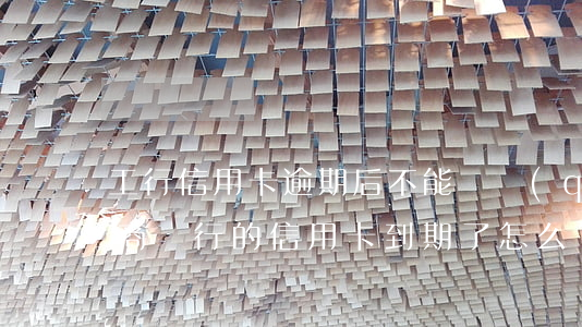 工行信用卡逾期后不能還錢(qián)(工商銀行的信用卡到期了怎么辦)