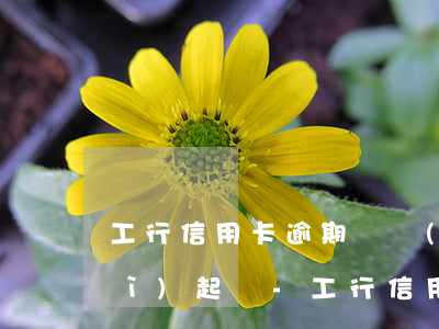 工行信用卡逾期幾個(gè)月就會(huì)起訴-工行信用卡 逾期