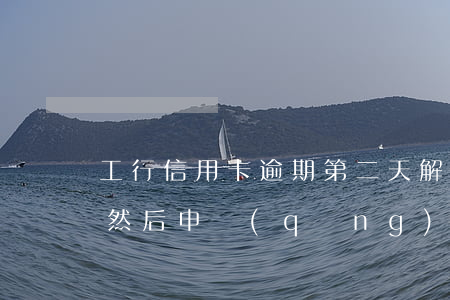 工行信用卡逾期第二天解凍(工商銀行逾期了然后申請(qǐng)解凍要多久?)