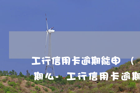 工行信用卡逾期能申請(qǐng)免息分期么-工行信用卡逾期能申請(qǐng)免息分期么嗎