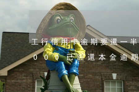 工行信用卡逾期要還一半-欠工行信用卡2000已經還本金 逾期 年