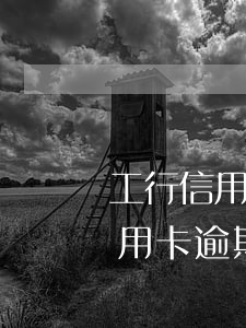 工行信用卡逾期解凍降額幾率大么-工行信用卡逾期解凍降額幾率大么