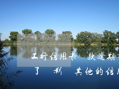 工行信用卡還款逾期有影響嗎(工商銀行逾期了會影響其他的信用卡嗎)