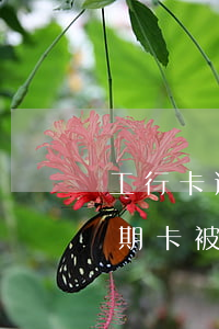 工行卡逾期十來年但我不知道（工行信用卡逾期卡被停）