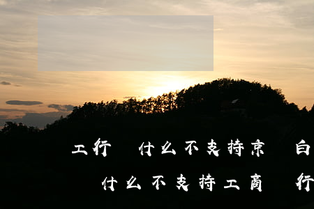 工行為什么不支持京東白條還款-京東白條為什么不支持工商銀行