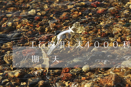 工行逾期1天4000利息(工行貸款利息逾期一天)