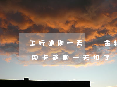 工行逾期一天違約金和利息可追回嗎（工行信用卡逾期一天扣了違約金）