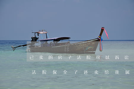 已卖的房子法院可以诉讼保全吗(房子已经被法院保全了还卖给我属于什么罪)