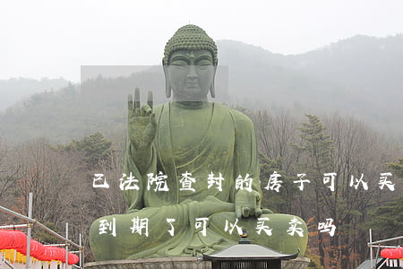 已法院查封的房子可以买吗(法院查封的房子到期了 可以买卖吗)