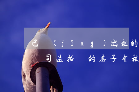已經(jīng)出租的房屋法院可以拍賣嗎(司法拍賣的房子有租賃怎么辦)