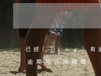 已經(jīng)有逾期還能處理嗎 如果有逾期可以消除嗎