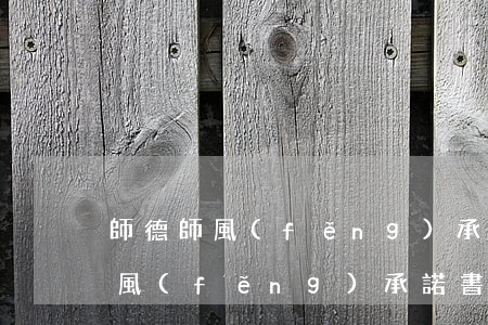師德師風(fēng)承諾書幼兒園(師德師風(fēng)承諾書幼兒園小班)