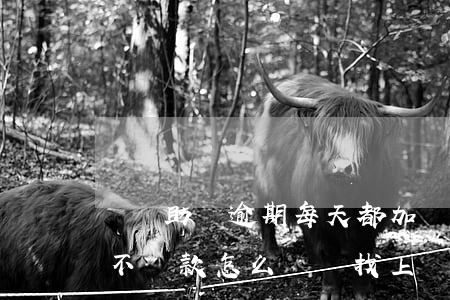 幫幫助學逾期每天都加費合法嗎-幫幫助學不還款怎么樣?會找上門嗎?