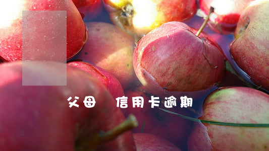 幫父母還信用卡逾期
