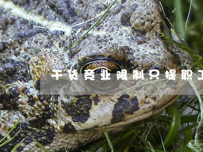干货！竞业限制只提职工的义务不提权利无效