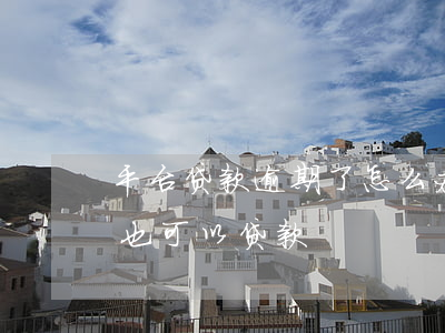 平台贷款逾期了怎么办(什么平台逾期很严重也可以贷款)